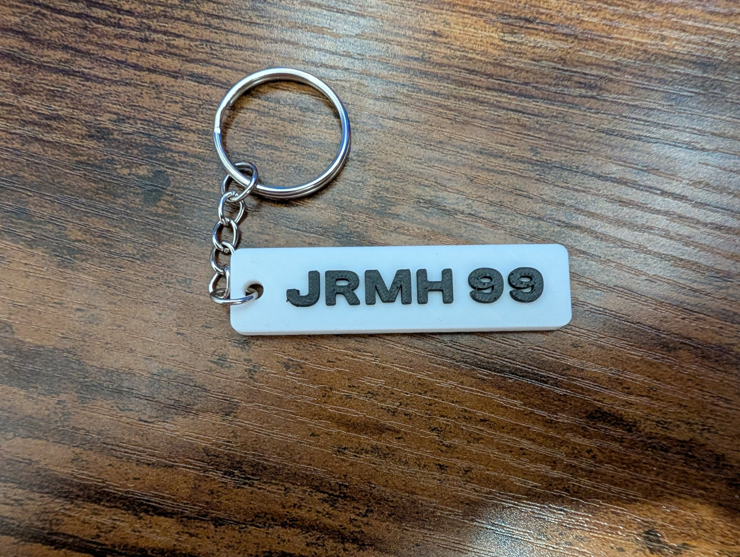 Custom Number Plate Keyring – Personalised Car Reg Tag