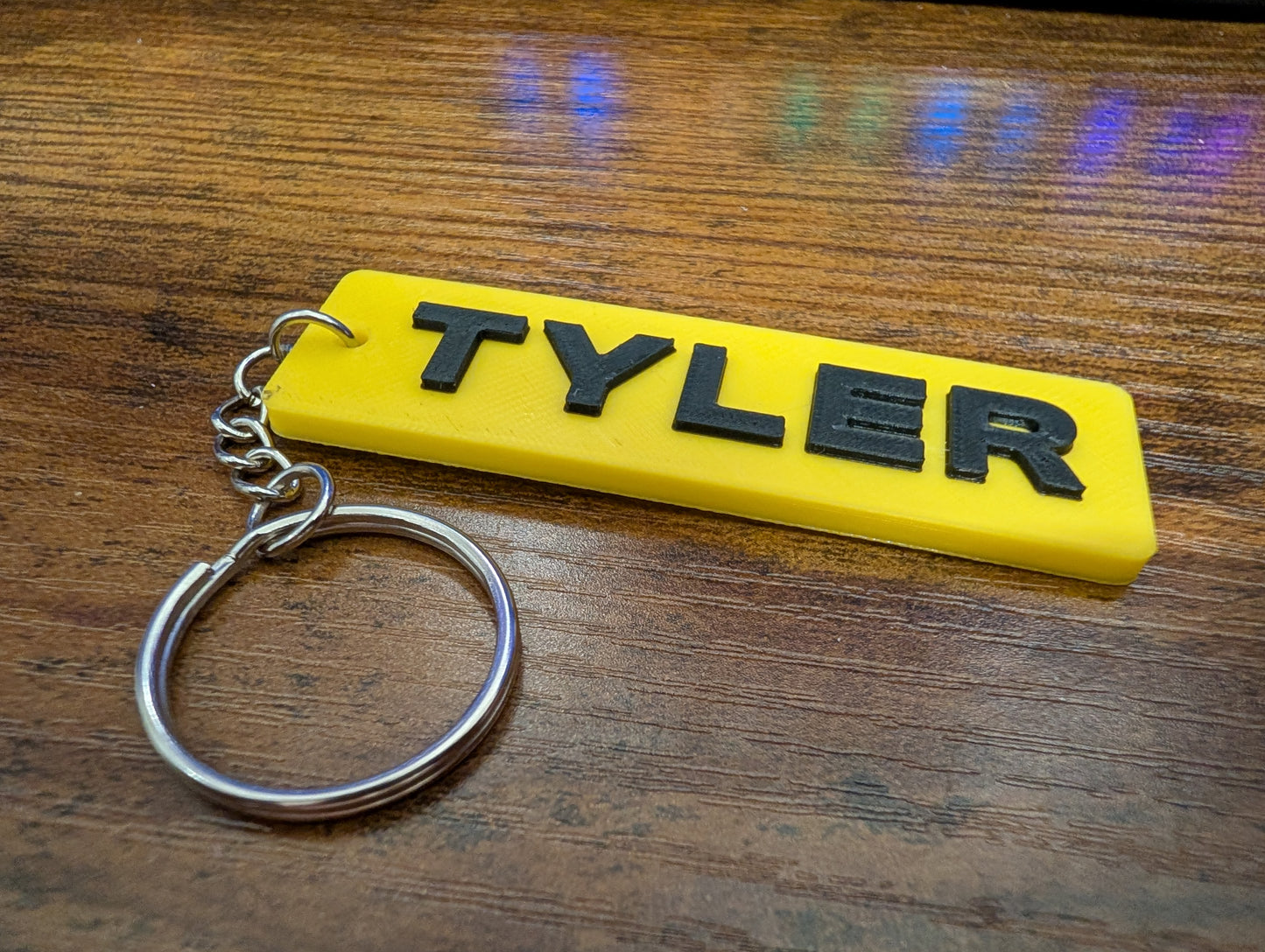 Custom Number Plate Keyring – Personalised Car Reg Tag