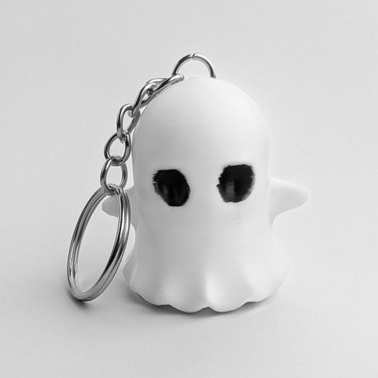 Ghosty Keychain – Spooky Cute Halloween Ghost Charm 👻
